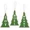 3/Set, Christmas Words Cutout Tree Ornaments;