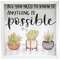 Anything Is Possible Framed Box Sign