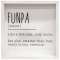 Funpa Definition Framed Box Sign #35753