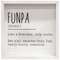 Funpa Definition Framed Box Sign