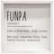 Funpa Definition Framed Box Sign #35753