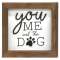 You Me and the Dog Shadowbox Frame #35826