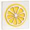 Lemon Icon Square Block