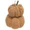 Mini Dusty Orange Chenille Pumpkin Stack