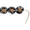 Black & White Buffalo Check Yo-Yo Garland