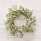 Flocked Laurel Candle Ring, 3.5" 17990;