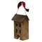 Rustic Primitive Saltbox Ornament