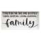 Together We Are One Blessed Family Framed Box Sign #35738