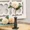 Curvy Black Spindle Flower Holder 35955