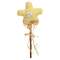 Yellow Striped Flower Poke