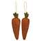 2/Set Primitive Carrot Ornaments #CS38354