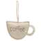 Felt Stitched Coffee Cup Ornament