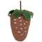 Primitive Painted Stuffed Strawberry