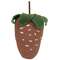 Primitive Painted Stuffed Strawberry #CS38371