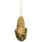 Primitive Fabric Corn Cob Ornament with "Eat" Tag #CS38404