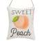 #CS38414 Sweet Peach Pillow Ornament