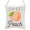Sweet Peach Pillow Ornament;