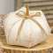 #CS38434 Canvas Stuffed Pumpkin, 8"