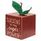 Teaching is my Super Power Cube Apple