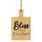 Bless This Kitchen Natural Cutting Board Ornament