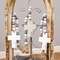 Hope, Blessed, Faith Beaded Cross Hanger, 3 Asstd.