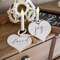 Loved Beaded Heart Candle Ring, 2 Asstd.