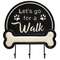 Let's Go For A Walk Wall Hook Sign;