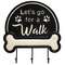 Let's Go For A Walk Wall Hook Sign #65238