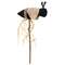 Primitive Bumblebee Plant Stake