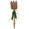 Burgundy Check Tulip Stake