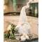 Dangle Leg Plush Ivory Gnome w/Ribbed Hat ADC3048;