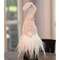 Bottle Topper Plush Beige Gnome w/Ribbed Hat ADC3051;