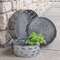 Olive Bucket Metal Trays, 3/Set 28088;