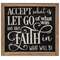 Let Go & Have Faith Frame;