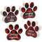 Dear Santa Plaid Pawprint Sitter, 4 Asstd.