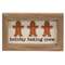 Holiday Baking Crew Gingerbread Men Framed Sign #36418