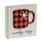 Comfy Cozy Plaid Cup Block