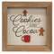 Cookies & Cocoa Dimensional Framed Sign #36430