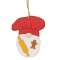 Wooden Baking Gnome Ornament #36435