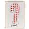 Sweet Plaid Candy Cane Block