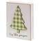 Tis The Season Plaid Tree Block