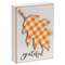 Grateful Plaid Leaf Block