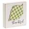Thankful Plaid Leaf Block