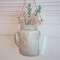 Floral Jar with Handle Metal Hanging Sign;