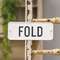 Fold Farmhouse Metal Sign;