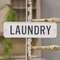 Laundry Farmhouse Metal Sign 65209;
