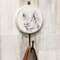 Wooden Farmhouse Pig Wall Hook 65218;
