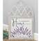 It's So Good To Be Home Lavender Wood Cathedral Sign 65257;