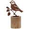 Rusty Bird Tealight Holder - Large;