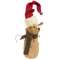 Stuffed Primitive Mouse in Santa Hat
